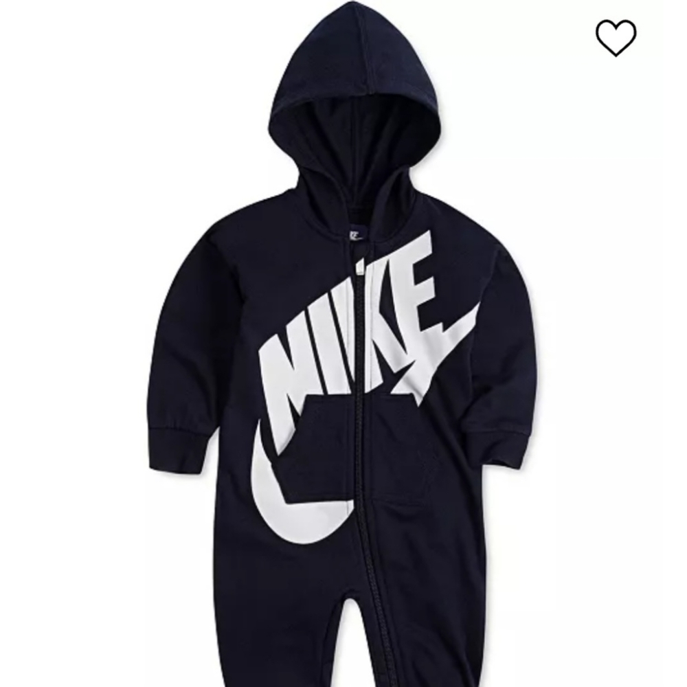 NIKE Baby Boys or Baby Girls Play All Day Hooded Coverall